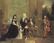 French school Louis XIV and his Heirs china oil painting reproduction